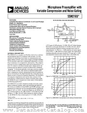 SSM2165-1P datasheet pdf Analog Devices