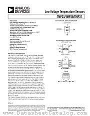 TMP37FS datasheet pdf Analog Devices
