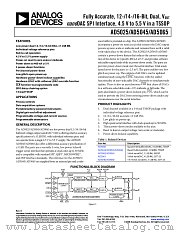 AD5045 datasheet pdf Analog Devices