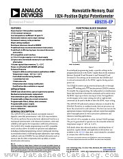 AD5235-EP datasheet pdf Analog Devices
