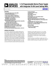 AD5560 datasheet pdf Analog Devices
