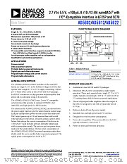 AD5602 datasheet pdf Analog Devices