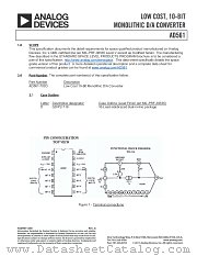 AD561S datasheet pdf Analog Devices