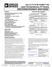 AD5627R datasheet pdf Analog Devices