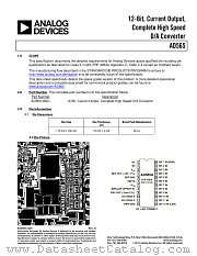 AD565S datasheet pdf Analog Devices