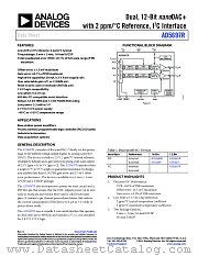 AD5697R datasheet pdf Analog Devices