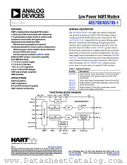 AD5700 datasheet pdf Analog Devices
