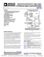 AD5749 datasheet pdf Analog Devices