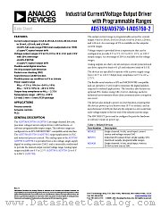 AD5750-2 datasheet pdf Analog Devices