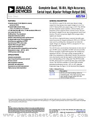AD5764 datasheet pdf Analog Devices