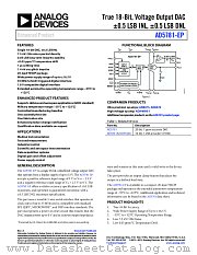 AD5781-EP datasheet pdf Analog Devices