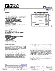 AD6672 datasheet pdf Analog Devices