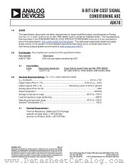 AD670S datasheet pdf Analog Devices