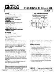 AD7829-1 datasheet pdf Analog Devices