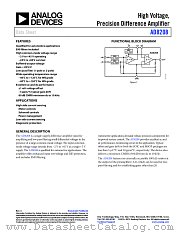 AD8208 datasheet pdf Analog Devices