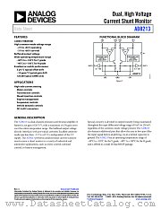 AD8213 datasheet pdf Analog Devices