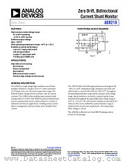 AD8218 datasheet pdf Analog Devices
