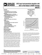 AD8220 datasheet pdf Analog Devices