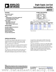 AD8223 datasheet pdf Analog Devices