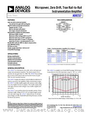 AD8237 datasheet pdf Analog Devices