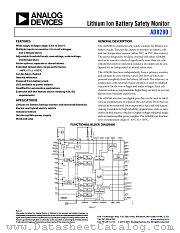 AD8280 datasheet pdf Analog Devices