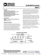 AD8311 datasheet pdf Analog Devices