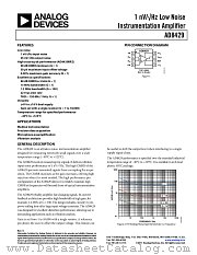 AD8429 datasheet pdf Analog Devices