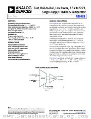 AD8469 datasheet pdf Analog Devices