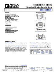 AD8599 datasheet pdf Analog Devices