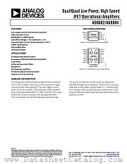 AD8684 datasheet pdf Analog Devices