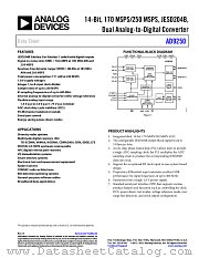 AD9250 datasheet pdf Analog Devices