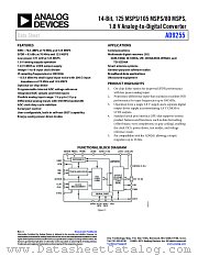 AD9255 datasheet pdf Analog Devices