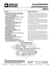 AD9279 datasheet pdf Analog Devices