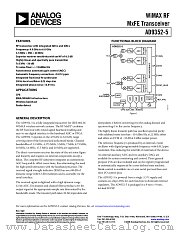 AD9352-5 datasheet pdf Analog Devices