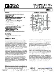 AD9357 datasheet pdf Analog Devices