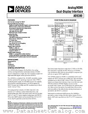 AD9380 datasheet pdf Analog Devices