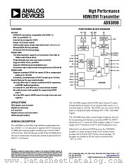 AD9389B datasheet pdf Analog Devices