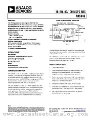 AD9446 datasheet pdf Analog Devices