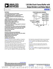 AD9508 datasheet pdf Analog Devices