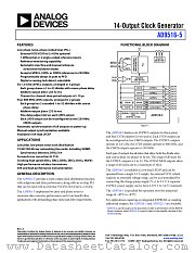 AD9516-5 datasheet pdf Analog Devices
