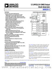 AD9520-5 datasheet pdf Analog Devices