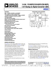 AD9642 datasheet pdf Analog Devices