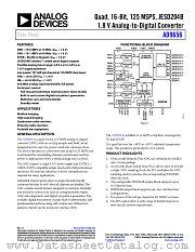 AD9656 datasheet pdf Analog Devices