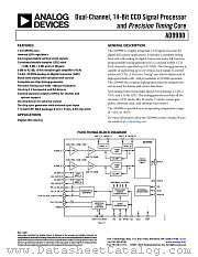 AD9990 datasheet pdf Analog Devices