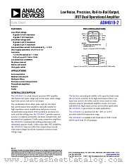 ADA4610-2 datasheet pdf Analog Devices
