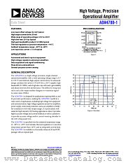 ADA4700-1 datasheet pdf Analog Devices