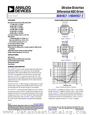 ADA4937-1 datasheet pdf Analog Devices