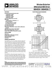 ADA4938-1 datasheet pdf Analog Devices