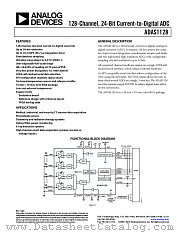 ADAS1128 datasheet pdf Analog Devices