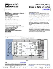 ADAS1256 datasheet pdf Analog Devices